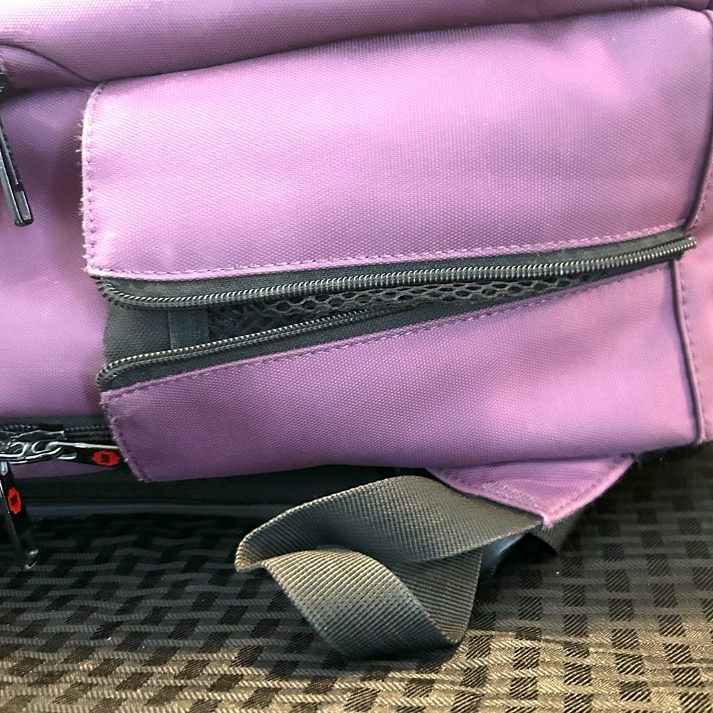 Tigernu Backpack Purple Waterproof Business Laptop Back to School Travel Bag - Picture 6 of 12